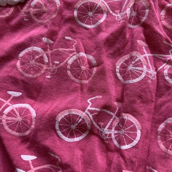 Kickee Pants Bicycles Diagonal Ruffle Romper - Picture 4 of 7